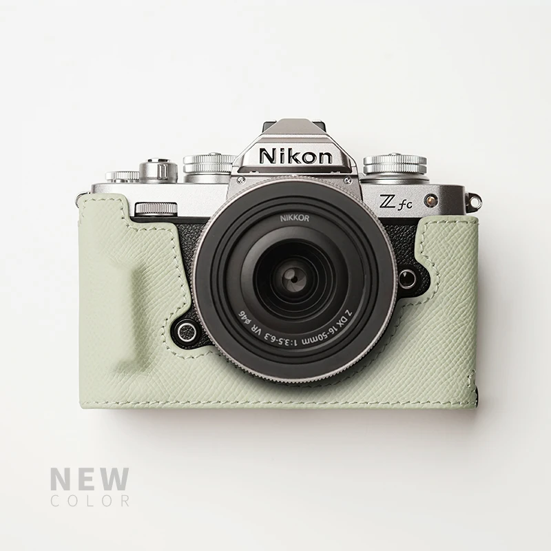 Mr. Stenen Beschermhoes Lederen Camera Case Accessoires Voor Nikon Zfc Z-Fc Canon Camera