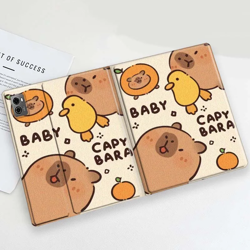 Luxurious Adorable Capybara For Lenovo Xiaoxin Lenovo Tab Pad Pro Plus GT K10 P11 M10 Legion Y900 Y700 Inch Tablet Case Soft