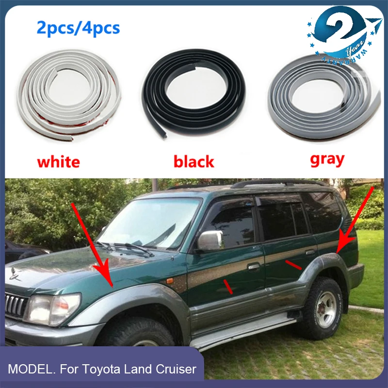 

Резиновая уплотнительная лента для Toyota Land Cruiser LC80 4500 1991-1997/Prado LC95 3400, 1,5 м