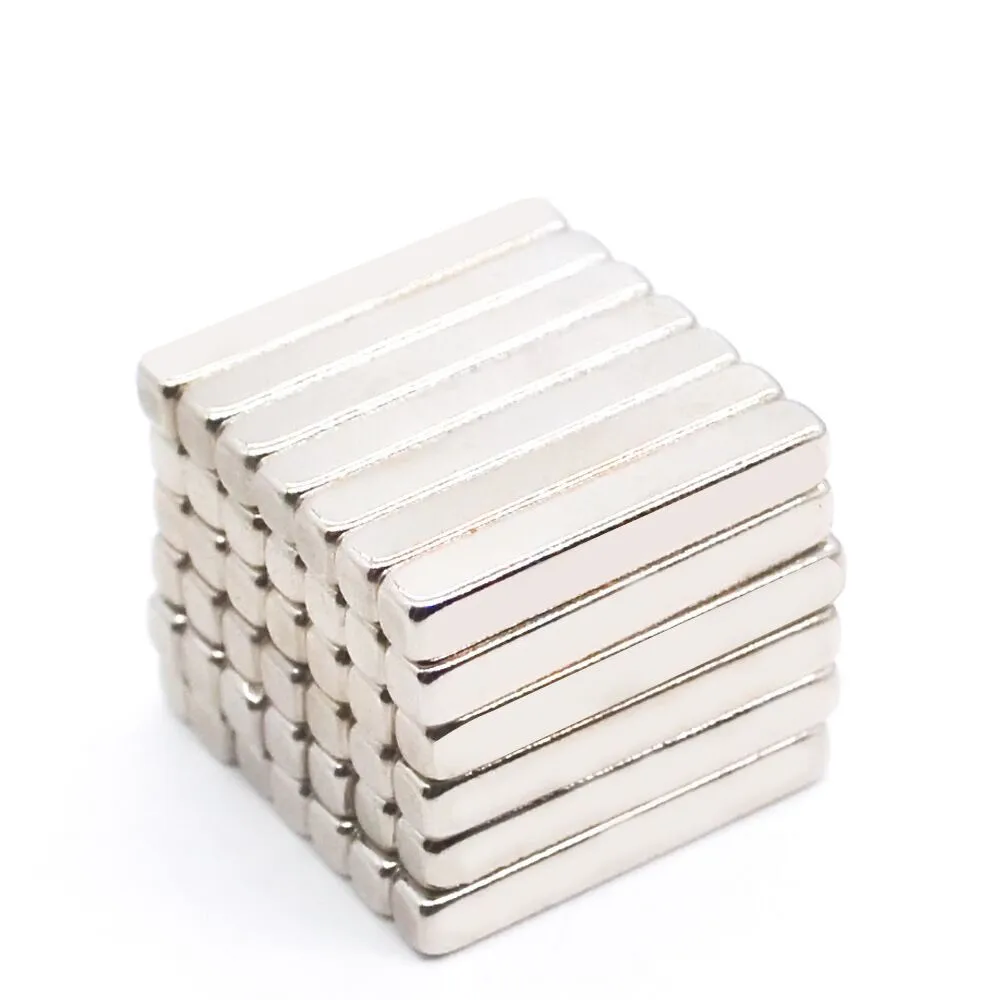 50~200pcs/lot magnet 20x4x2 20x4x3 20x4x4 N35 Strong Square NdFeB Rare Earth Magnet 20*4*2 20*4*3 20*4*4 Neodymium Magnets