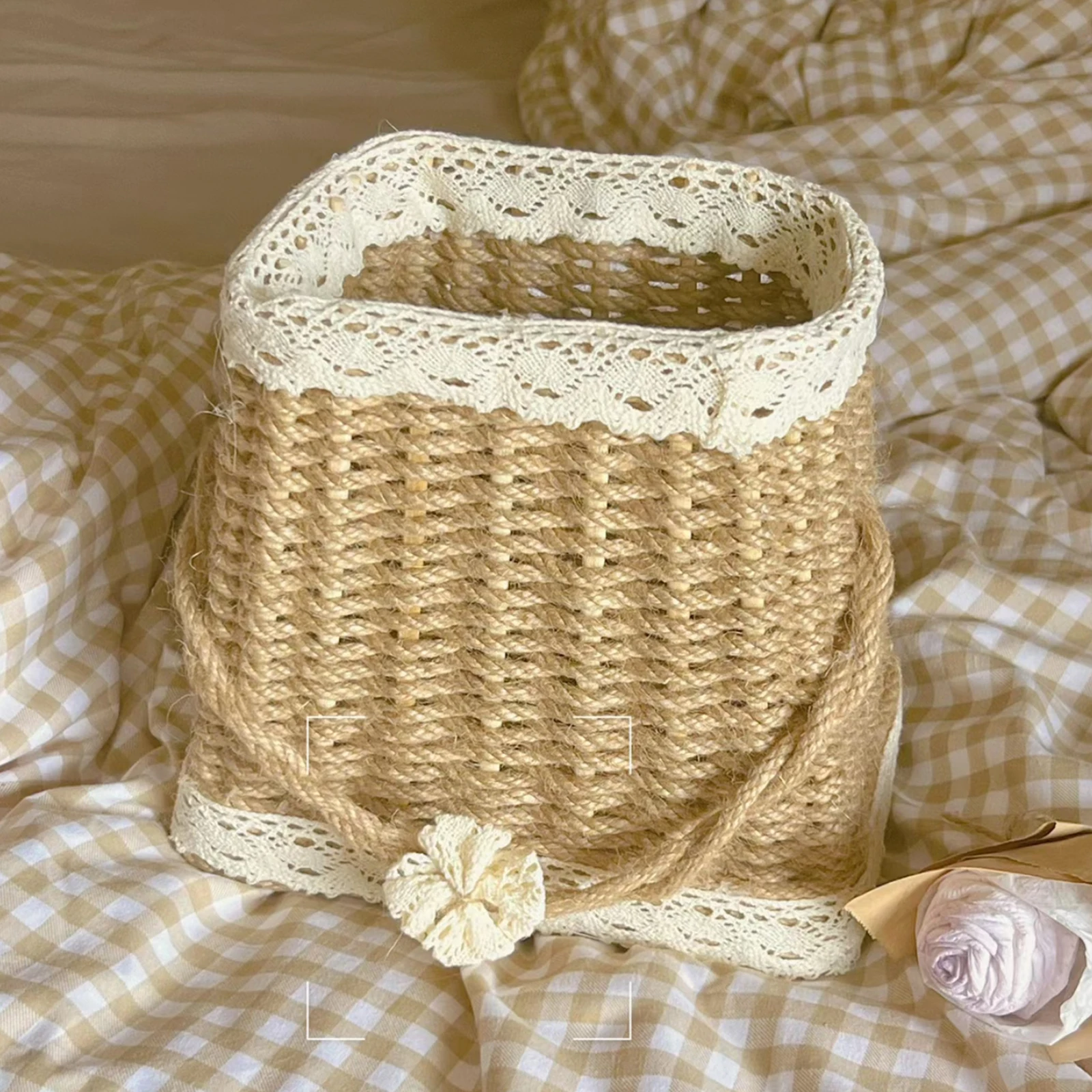 

1 Roll Jute Rope Packaging Craft Ropes Durable Rough Twine Garden Decor Gift Wrapping Hemp String Party Supplies Cord Vintage