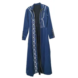 2025 DMC 3 Vergil Cos Cosplay Costume Halloween Uniform Outfit Only Overcoat