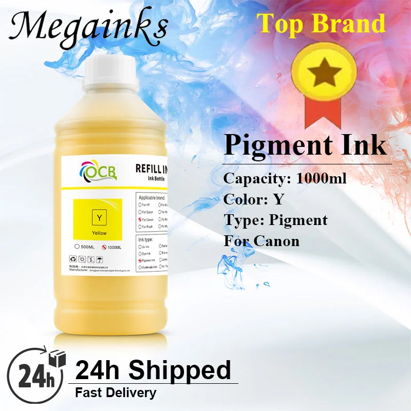 1000ML For Canon PFI-120 Pigment Ink for Canon TM200 TM205 TM300 TM305 TM-5300 TM-5305 TM-5200 TM-5205 Printer High Quality Ink