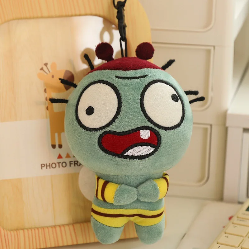 New Plants Vs. Zombies Creative Talking Zombie Pendant Little Brother Worshiping Admiring You with Voice Voice Funny Plush Toys