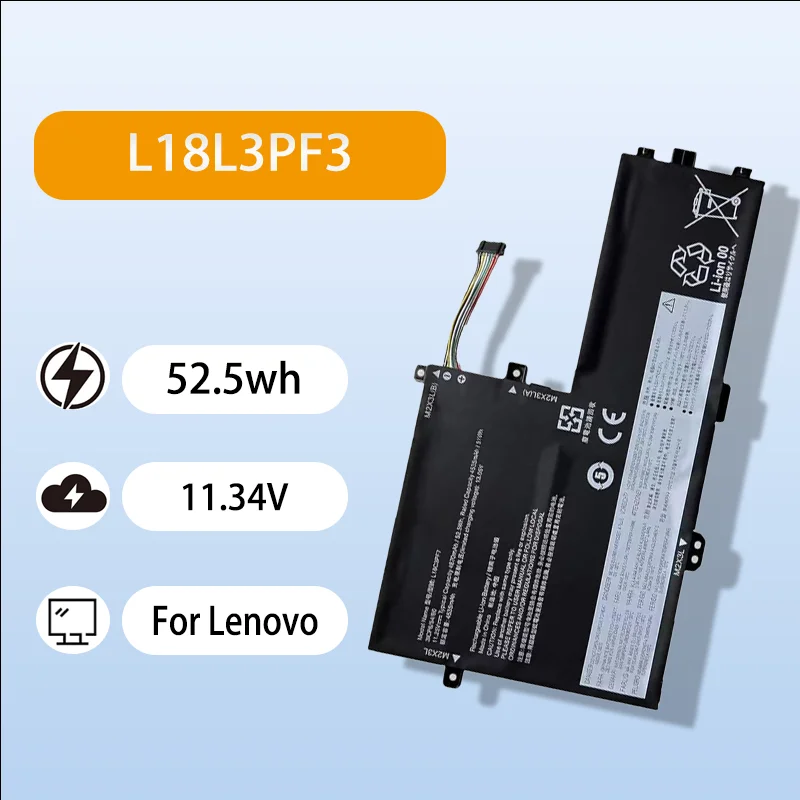 

Superior Quality L18C3PF7 Laptop Battery For Lenovo L18L3PF3 L18M3PF6 L18C3PF6 L18M3PF7 11.34V 52.5Wh Rechargeable Battery