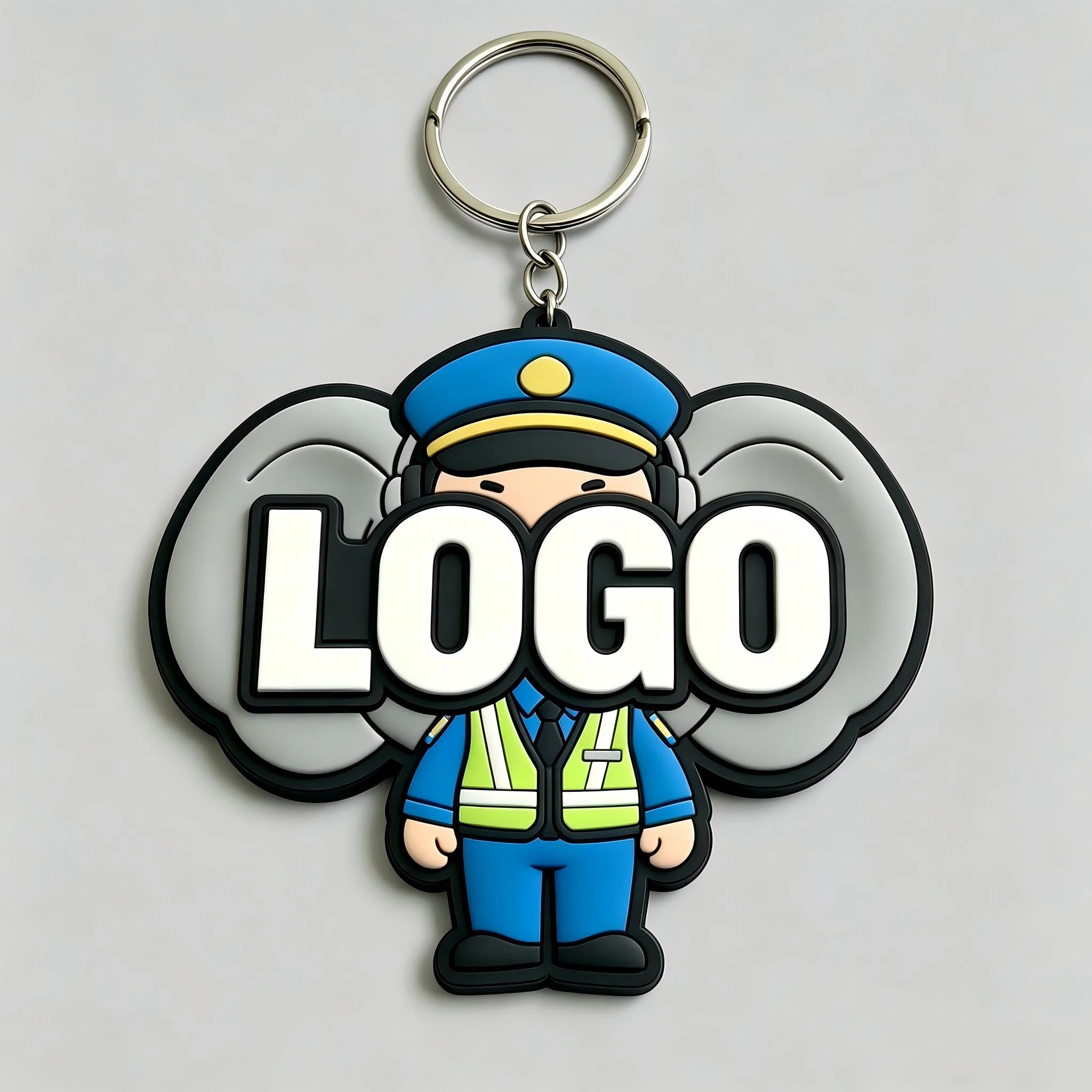 Custom Keychain, Personalized Keychain with Engraved Logo/Text, Gifts for Family and Friends