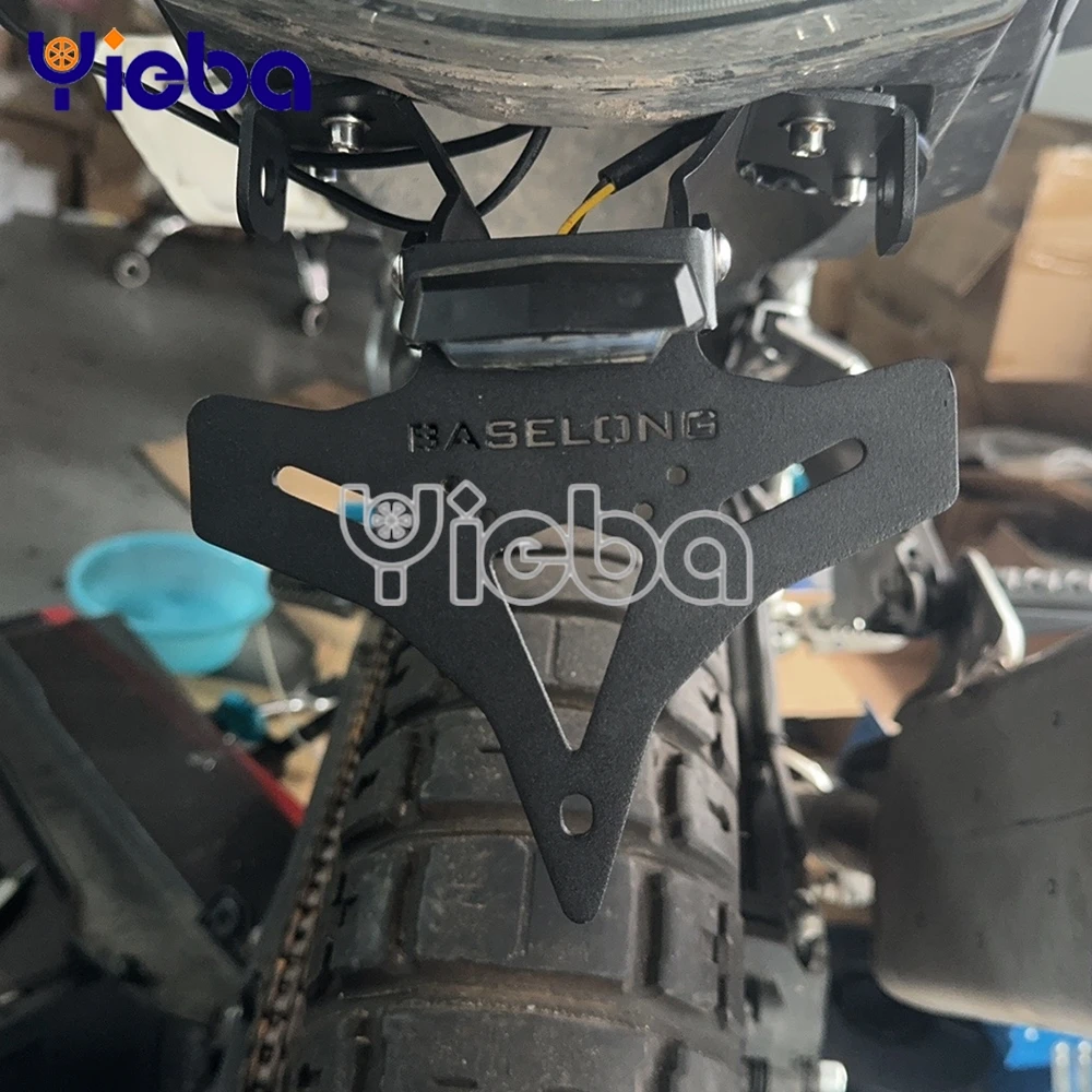 

800mtx Motorcycle Accessories Led License plate holder Licence Plate Holder For CFMOTO 450MT 450mt 800MT-X Rally 2024 2025 2026