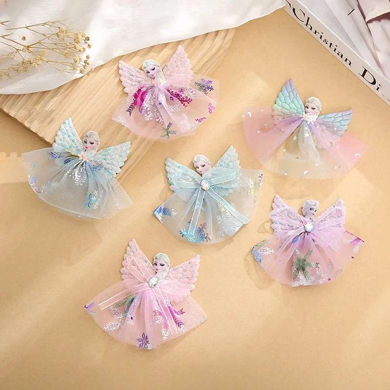 disney Frozen Elsa Hair ornaments, hair ornament accessories, party hair ，cute hair clips,cosplay，stage Accessories，travel