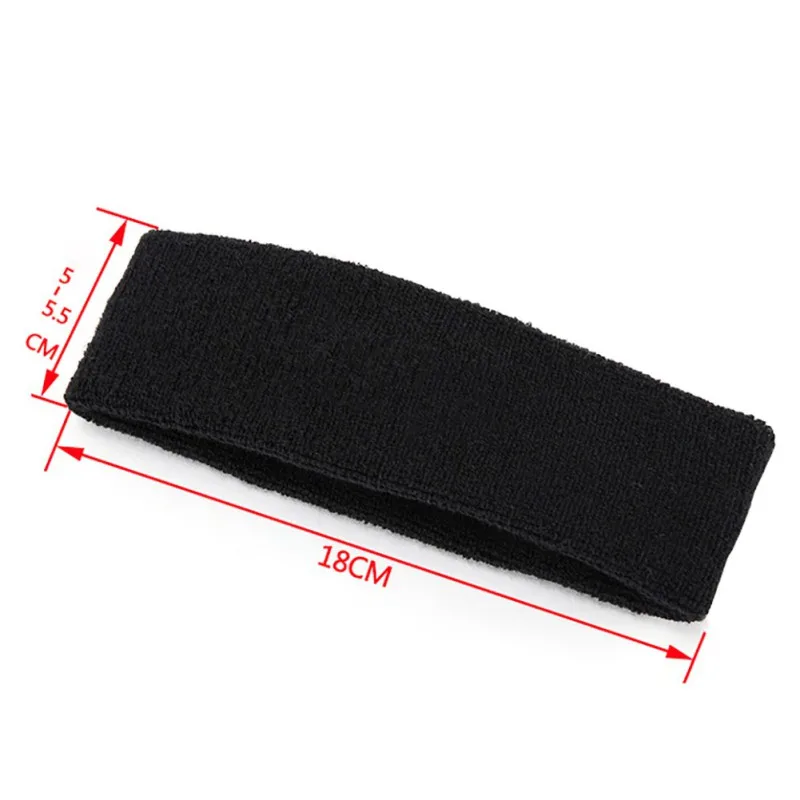 Europe The United States Outdoor Sports Absorbent Towel Headband Fashion Fitness Yoga Headscarf To Protect Forehead Sweat Towel