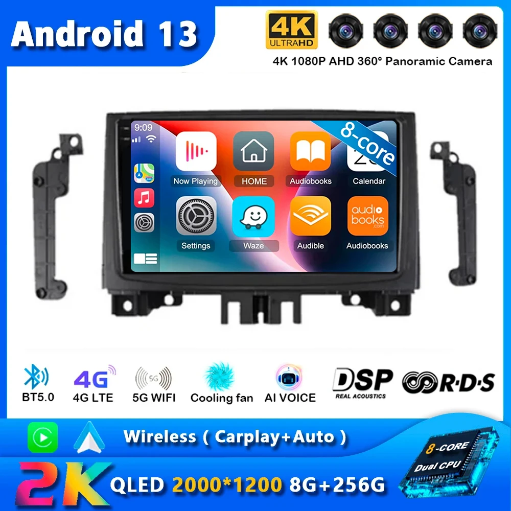 

Android13 QLED For VW Crafter For Mercedes Benz Sprinter 2006- 2016 Car Radio Android CarPlay WIFI GPS Navigation No 2din Player