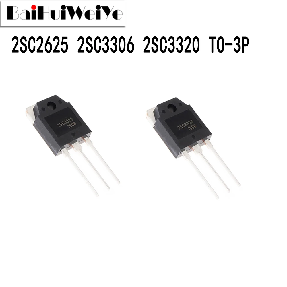 5PCS C2625 C3306 C3320 2SC2625 2SC3306 2SC3320 High-Power Switching Transistor TO-3P TO-247 New Good Quality Chipset