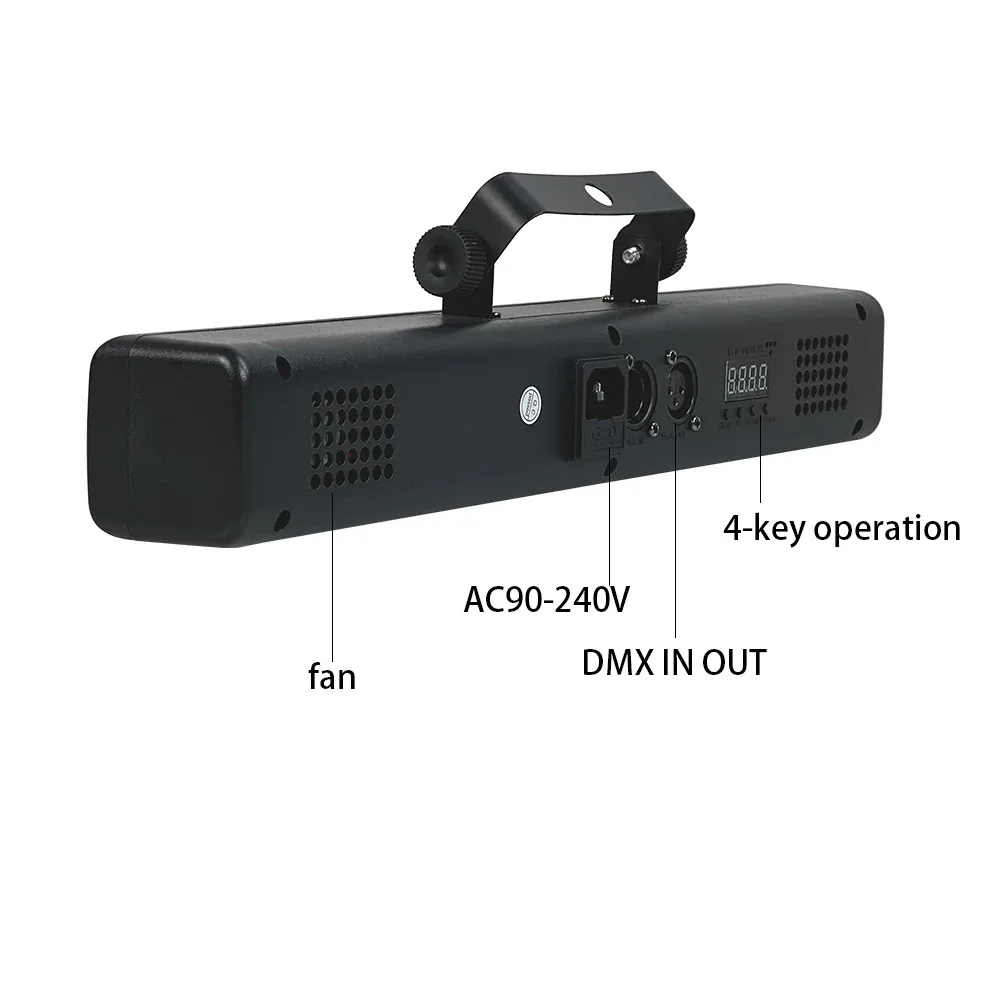 Sunart 9*4W LED Wall Washing Stage Effect Light RGBW 4 in 1 Full Colors Bar For Night Clubs Parties Shows DMX Fixture
