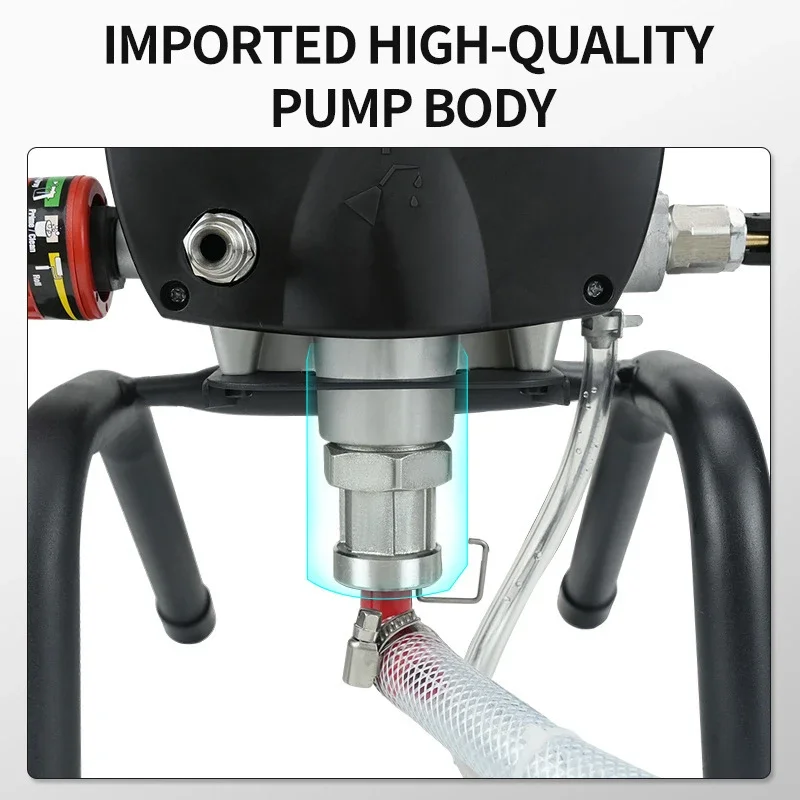 Convenient Electric High-Pressure Airless Latex Paint Sprayer for Household & Multi-Purpose Small-Scale Construction Paint