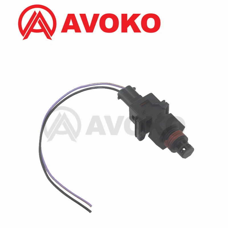 Ansaugluft-Ladetemperatursensor IAT mit elektrischem Kabelbaum 2-poliger Anschlussstecker für KIA HYUNDAI CHEVROLET CHEVY DAEWOO