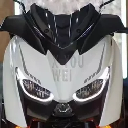 For Yamaha XMAX300 sticker light eyebrow decal front line car sticker plate flower Universal motorcycle