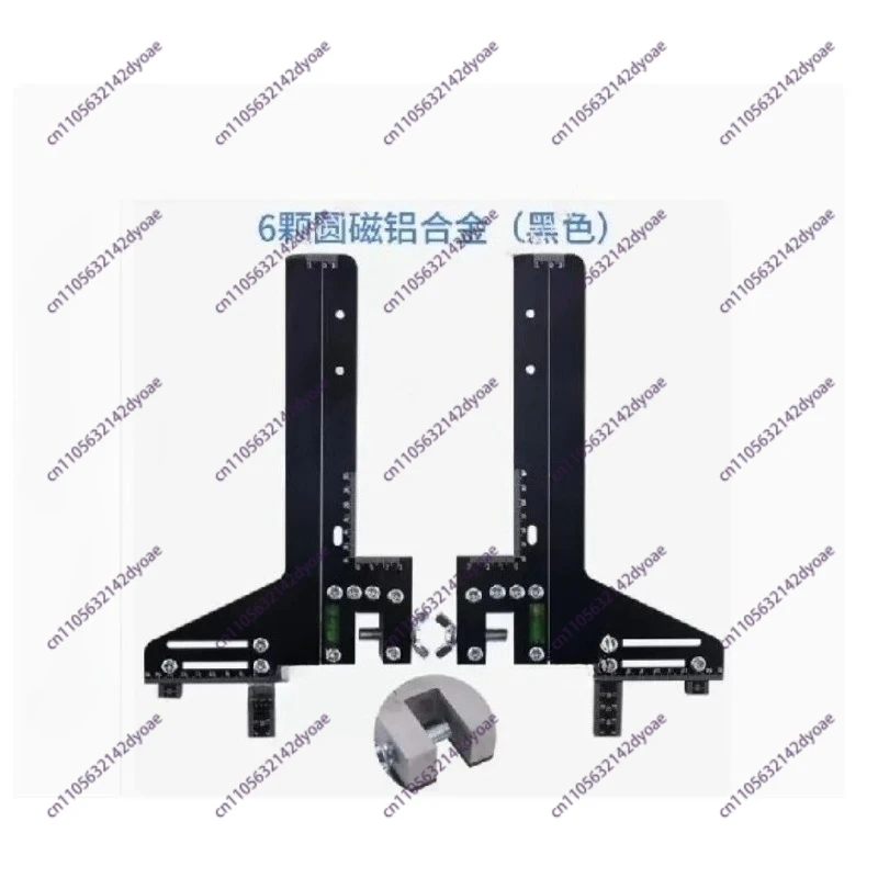 Aluminium Alloy Elevator Guide Ruler Guide Rail Positioning Ruler Elevator Rail Ruler with Scale Single Track