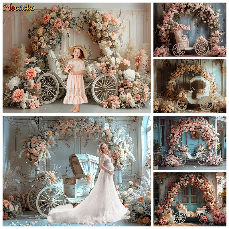 

Mocsicka Photography Backgrounds Wedding Party Backdrops Happy Birthday Adult Kids Portraits Cake Smash Studio Banner Props