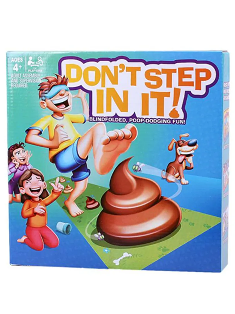 لعبة ركل البراز المغطى بالعمى، لعبة خارجية وداخلية للأطفال، مقلب مرح، هدية إبداعية قابلة للنفخ للأطفال من سن 4-2 #2