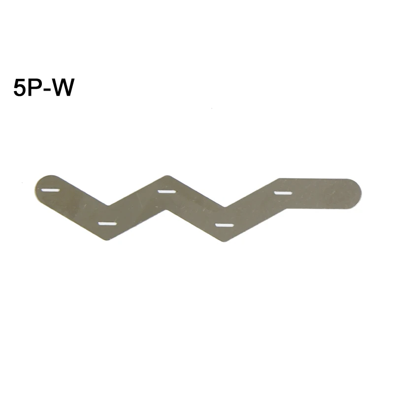 20 قطعة W نوع شريط النيكل 18650 بطارية النيكل النقي علامة التبويب 10P أو 5P W على شكل حزام النيكل لآلة لحام البطارية