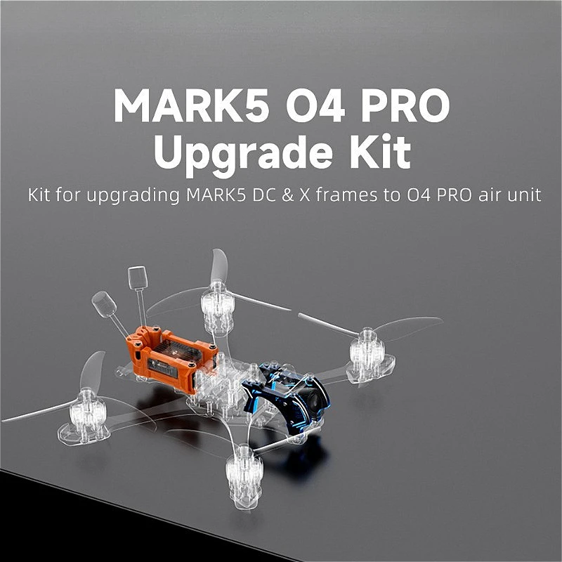 Kit di aggiornamento GEPRC MARK5 D/X Frame O4 Pro - Base parti telaio da corsa RC Freestyle FPV