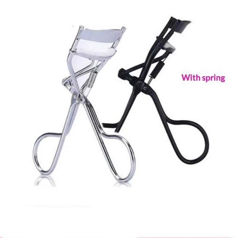 Professional Eyelash Curler Spring Loaded Design Long Lasting Curls 2 Color Choices For Daily Makeup Home Use