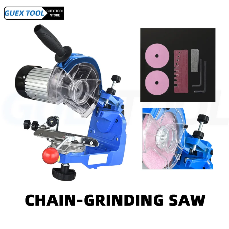 

Electric Saw Chain Sharpener 230W Chain Grinder 3000r/MIN Machine for Grinding Chains Portable Electric Chainsaw Sharpener