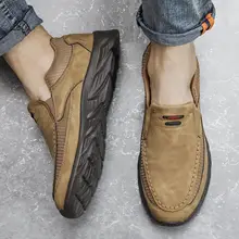 Men's Casual Handmade Loafers Sneakers #2