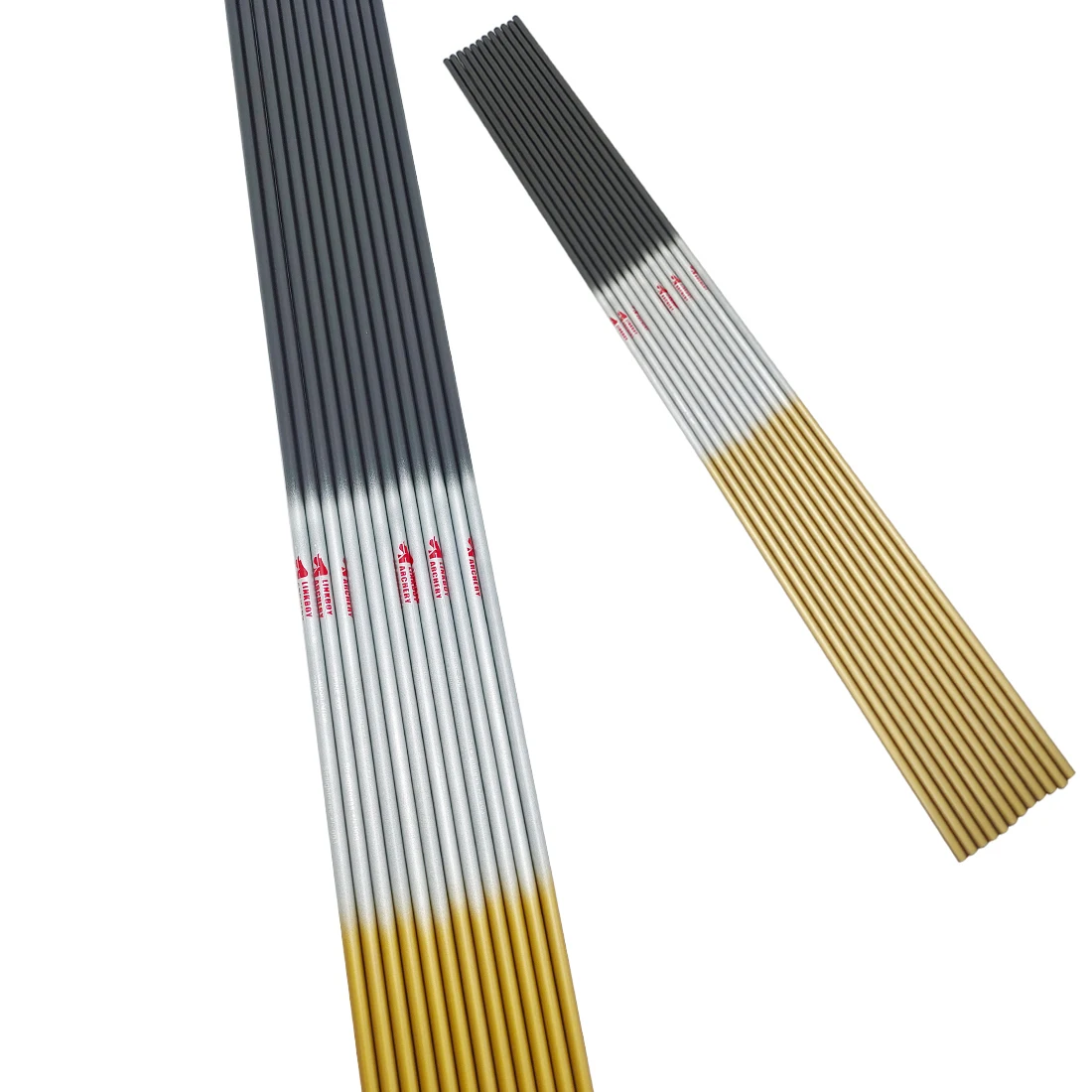 

12pcs Linkboy Archery Pure Carbon Shaft Arrow ID6.2MM SP500-800 Bow Hunting Accessories