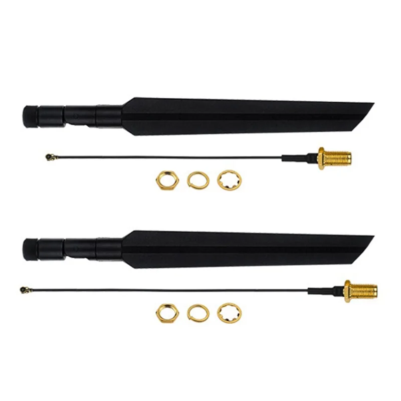 A42Z-6Pcs para banana pi BPI-R4 BPI-R4-NIC-BE14 wifi 7 módulo antena externa para banana pi r4