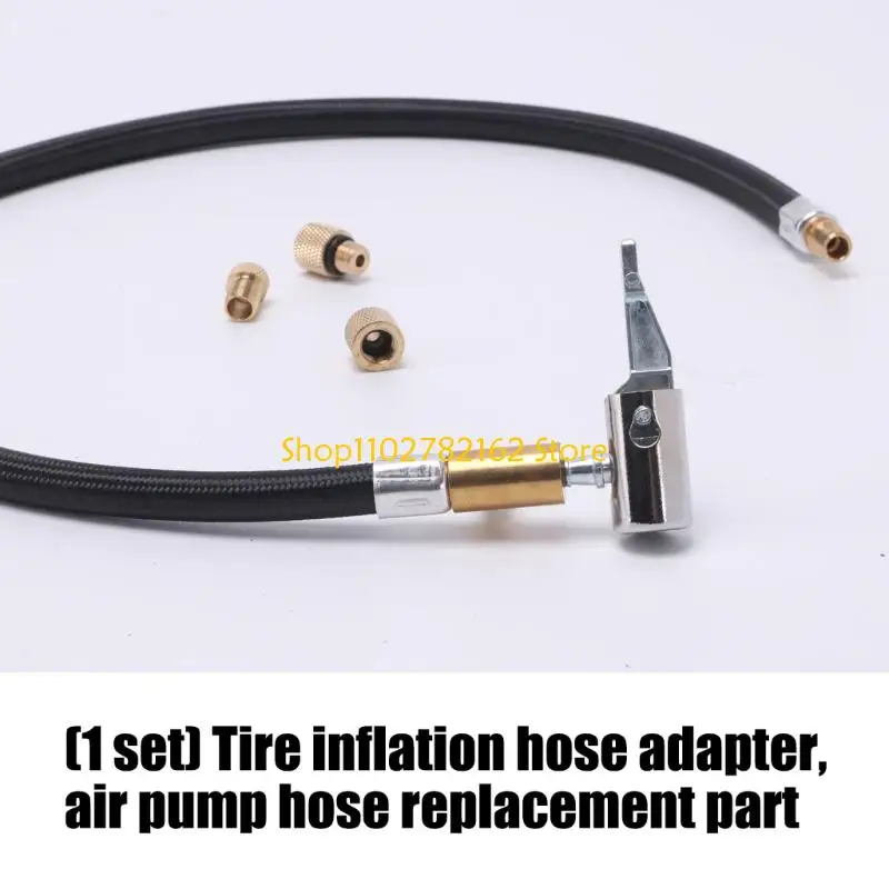 547B Tire Pressure Hose Adapter Set with Braided Hose and Air Release