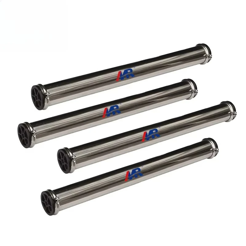

Stainless Steel 4040 Housing 300Psi 1 Core Membrane Housing RO Membrane Housing Water Filter