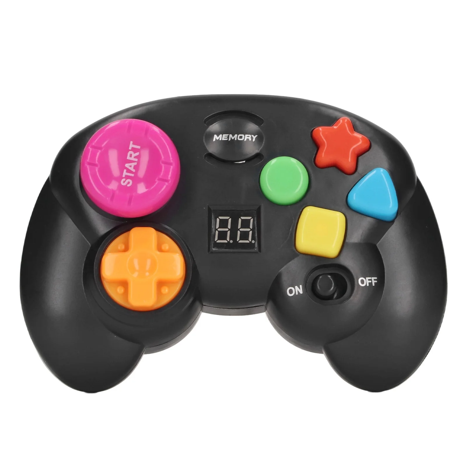 電子メモリゲーム。光と音を伴う、インタラクティブなクラシックなフラッシュメモリゲーム。