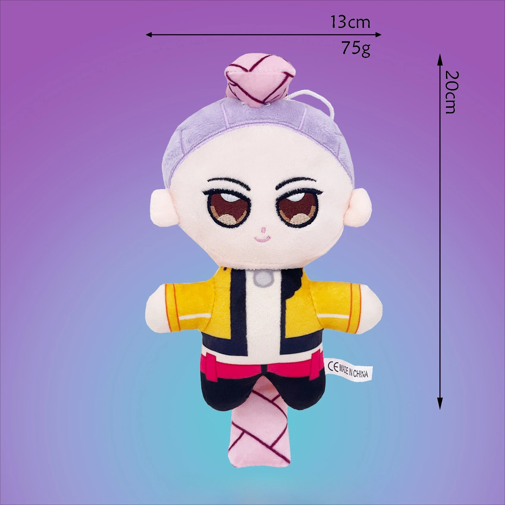 شيطان الصيادين أفخم لطيف الأرجواني 2025 أنيمي Kpop النمر قبعة سوداء العقعق مع 3 عيون الوحش هانت فتاة مجموعة دمية لمحبي الهدايا #5