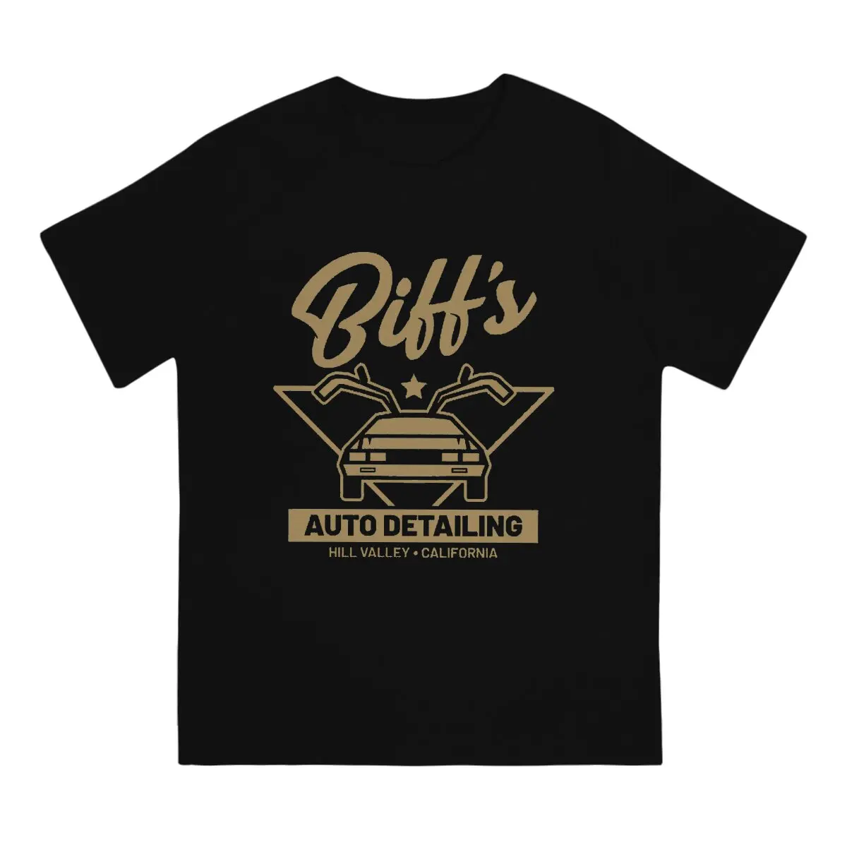 Back To The Future Michael J. Fox Magic Men's TShirt Biff's Auto Detailing  Fashion T Shirt Harajuku Sweatshirts New Trend