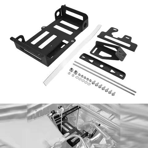 Secondary Battery Box for Toyota 4Runner 2010-2023 5th Gen,for Group 34 &amp; 35 Battery Charging Relay Mounting Points Battery Tray