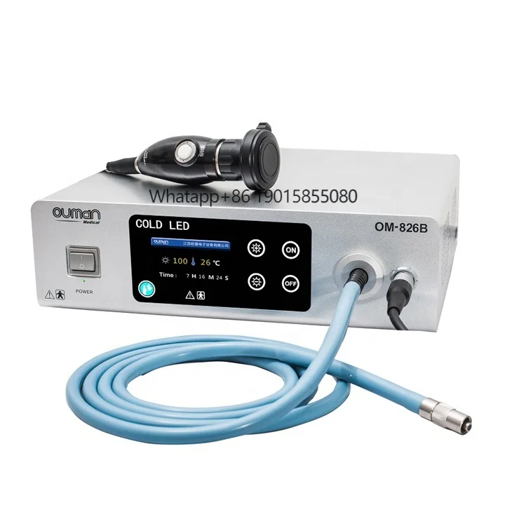 

Factory Delivery LED Laparoscopic with Light Source, Surgical Instruments Portable Medical Light Source All in One