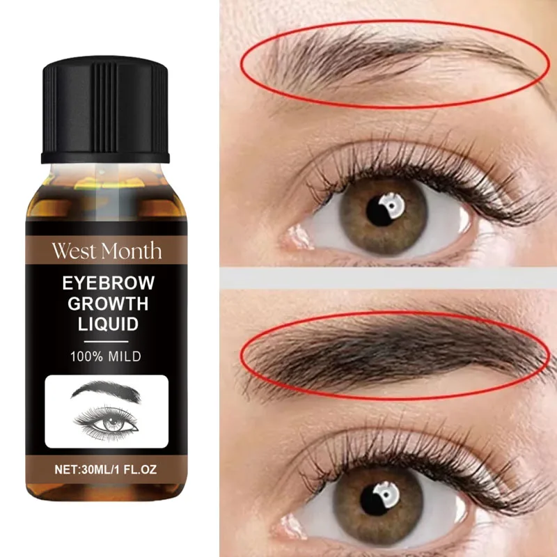 Augenbrauen wachstum Serum schnelles Haar wachstum Anti Haarausfall Produkte voller dickere Haarfollikel Verdickung Schönheits pflege Make-up