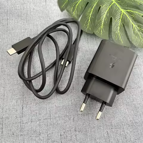 Samsung USB C Charger 45W Super Fast Charging Power Chargeur EU Adapter EP-T4511 For Galaxy S25 S24 S23 S22 S21 S20 Plus FE A73