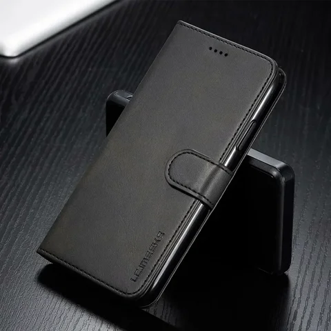 Кожаный чехол-кошелек для iPhone с карманом для карт