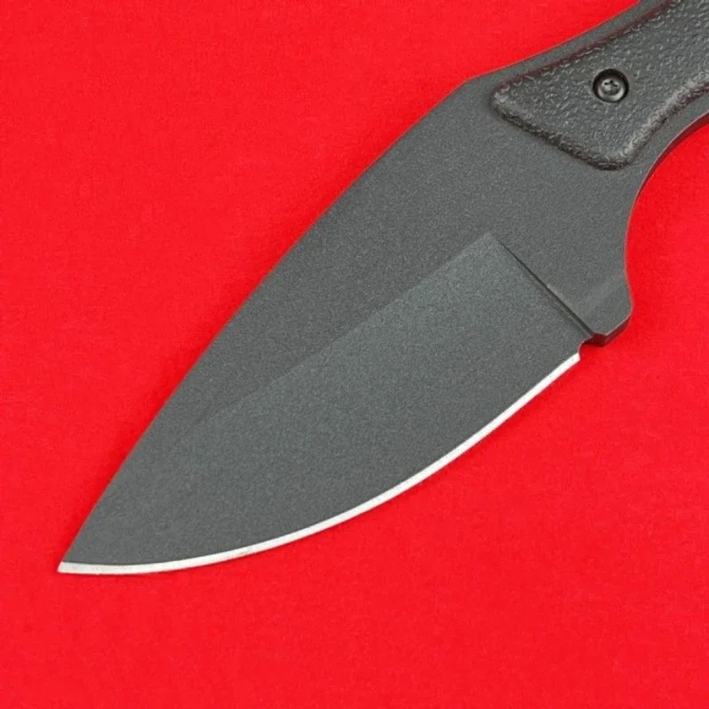 كامل تانغ KB 2491 شفرة مثبتة سكين مع غمد AUS-8A شفرة فولاذية ومقبض سكين تخييم خارجي Edc الصيد أدوات إنقاذ