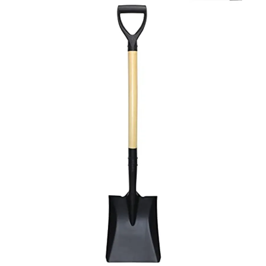 

Square Shovel Shovels for Digging with D-Handle Overall 41-Inch Long Garden Shovel Transfer Shovel Snow Shovel for Car Garden T