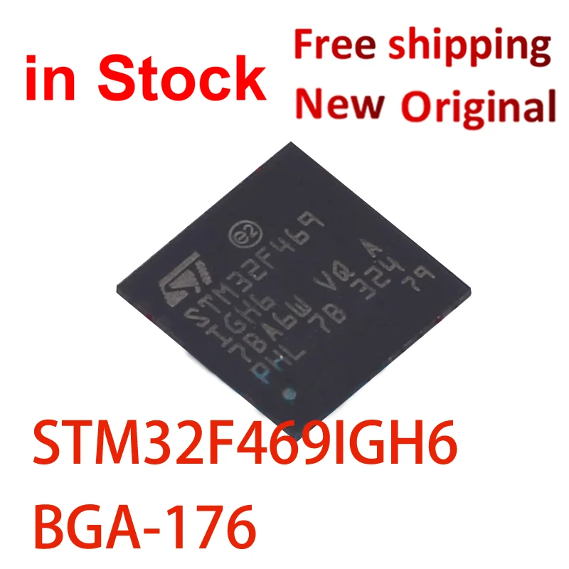 

(1 pcs) NEW Original STM32F469IGH6 STM32F469 IGH6 1GH6 BGA-176 ARM Microcontrollers-MCU ic chip