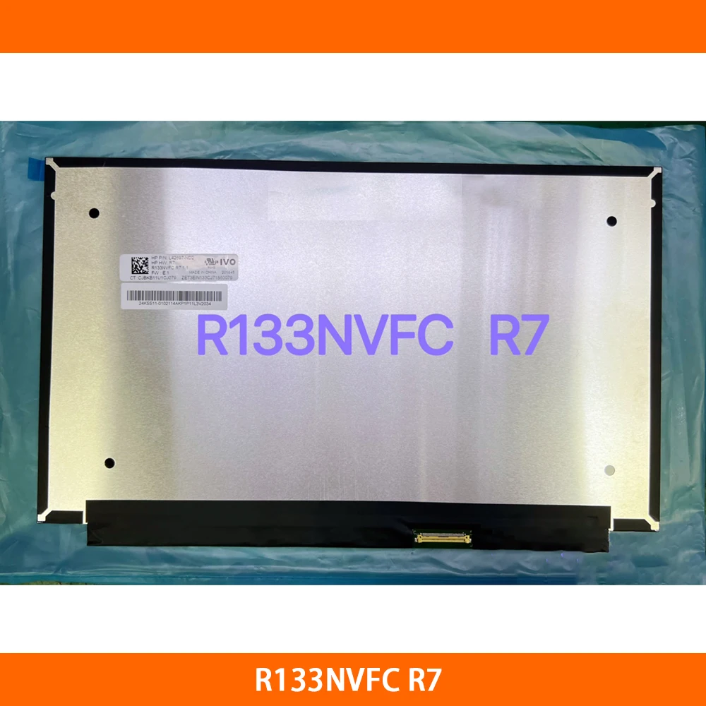 New R133NVFC R7 Screen 13.3 Inch Ultra-thin Earless IPS Screen L42697-ND2 Original Quality Fast Ship