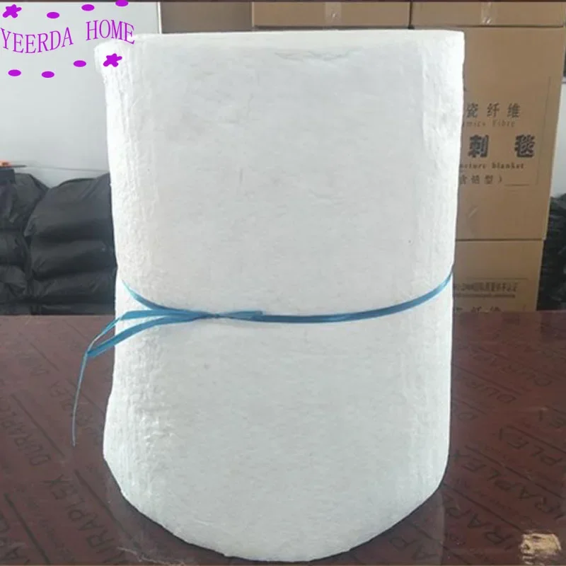 新しい1360 ℃   高温耐性ジルコニウムベアリングセラミックファイバーブランケット耐火断熱綿