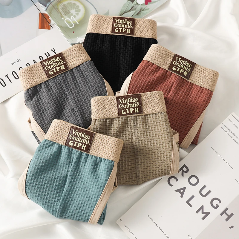 3-pack men's underwear men's briefs youth sports shorts ice silk breathable summer sexy underwear