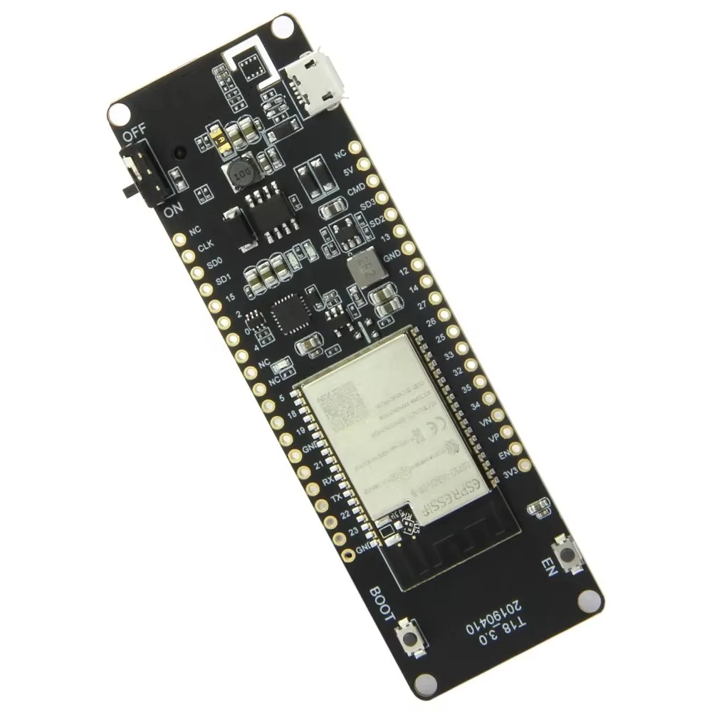 TTGO T-Energy ESP32 Modulo WiFi PSRAM da 8 MByte Batteria 18650 Scheda di sviluppo ESP32-WROVER-B