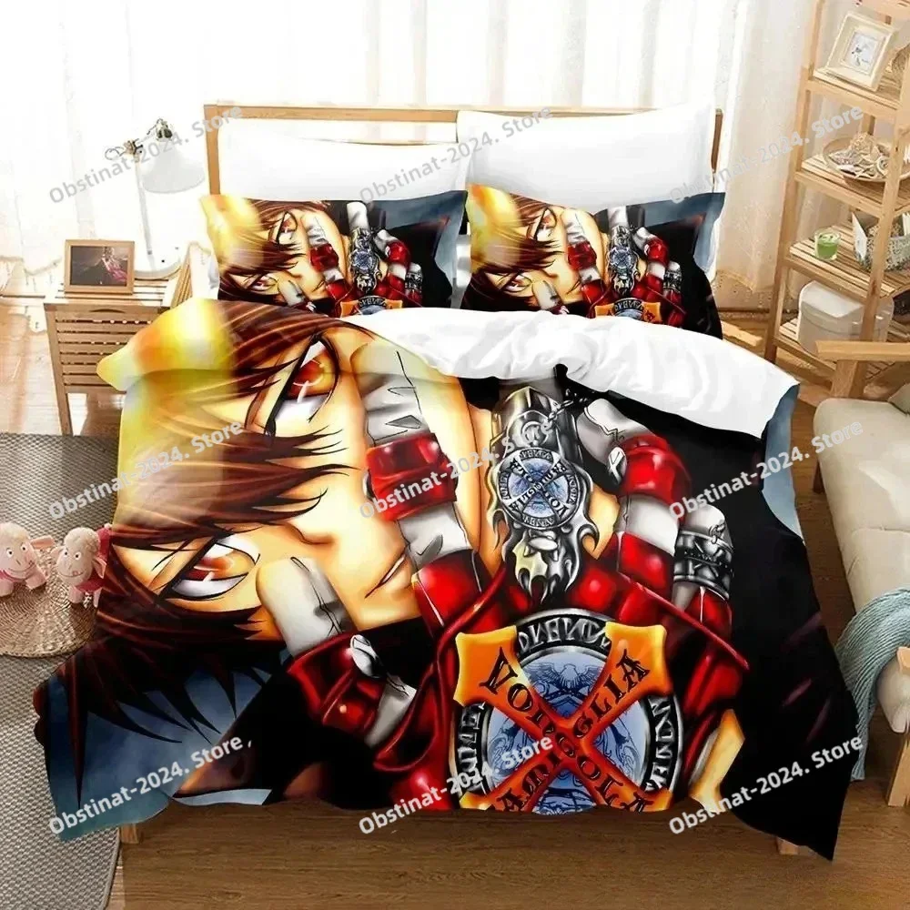 New HITMAN REBORN Bedding Set Single Twin Full Queen King Size Bed Set Adult Kid Bedroom Duvetcover Sets Anime parure de lit Bed