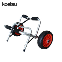 KOETSU SUP Paddle Board Accessories Sup board  Trolley Canoe Kayak Assault bBoat Drifting Boat aAluminum Alloy Mobile Trailer