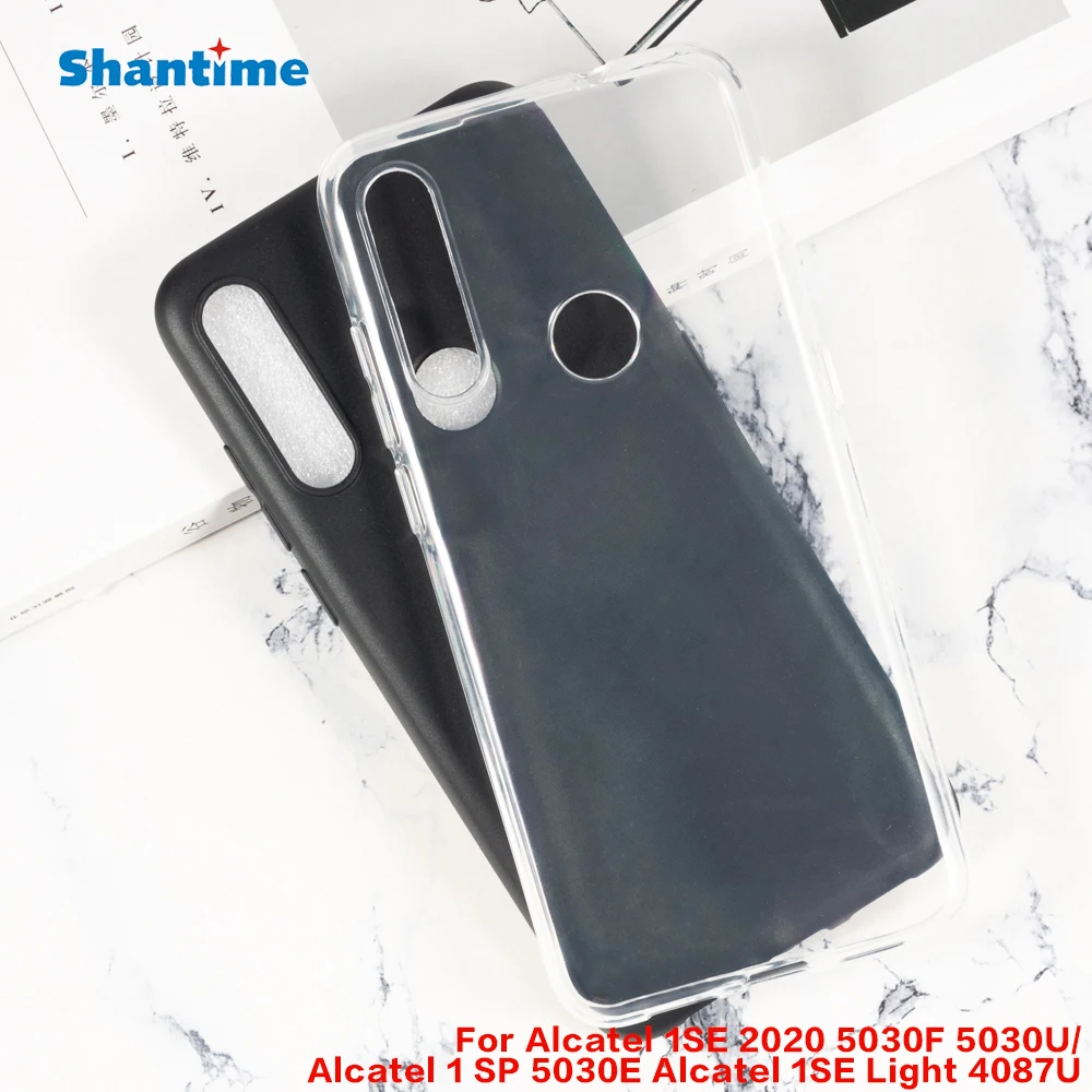 For Alcatel 1SE 2020 5030F 5030U Gel Silicone Phone Protective Back Shell For Alcatel 1 SP 5030E 1SE Light 4087U Soft TPU Case