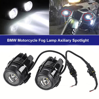Universal Auxiliary Light Assemblie For BMW R1200GS F800GS F700GS F650 K1600 40W 6000K Motorcycle Fog Light Auxiliary Lights